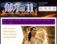 Tablet Screenshot of absfest.com